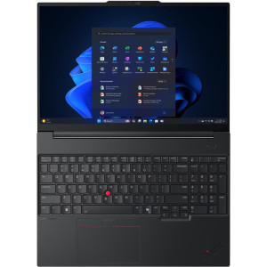 Lenovo 16'' ThinkPad E16 Gen 3, WUXGA IPS, Procesor AMD Ryzen™ 7 250 (16M Cache, up to 5.10 GHz), 32GB DDR5, 1TB SSD, AMD Radeon 780M, No OS, Black