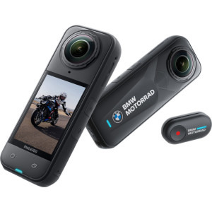 Camera video actiune Insta360 X5 Midnight Black BMW Motorrad Edition