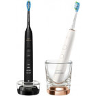 Philips Sonicare Set 2x Periute de dinti electrice DiamondClean 9000 HX9914/57