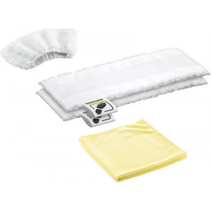 Accesoriu aspirator Karcher Set Lavete microfibra pentru bucatarii, compatibil cu gama SC