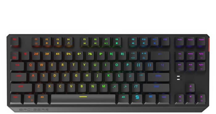 Tastatura Gaming SPC Gear GK630K Tournament Mecanica Kailh Blue RGB