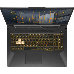 ASUS Gaming 17.3'' TUF A17 FA706QR, FHD 144Hz, Procesor AMD Ryzen™ 7 5800H (16M Cache, up to 4.4 GHz), 16GB DDR4, 512GB SSD, GeForce RTX 3070 8GB, Win 10 Home, Eclipse Gray