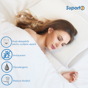 Suporto Perna de dormit ergonomica, hipoalergenica