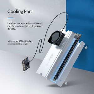 Orico M.2 Active Heatsink Red