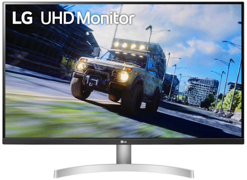 Monitor LED LG 32UN500-W 31.5 inch 4 ms Argintiu HDR FreeSync 60 Hz