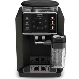 Espressor de cafea Krups automat Sensation Milk M50 EA912910, 1450W, 1.7L, Negru