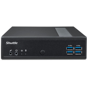 Mini PC Shuttle DL30N, Procesor Intel N100 3.4GHz Alder Lake-N, no RAM, no Storage, UHD Graphics, HDMI, no OS