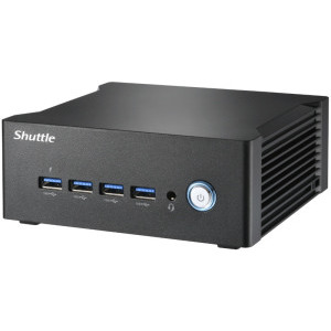 Shuttle NA10H7, Ryzen 7 8845HS 3.8GHz, no RAM, no Storage, Radeon 780M, HDMI, no OS