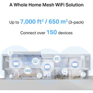MERCUSYS 2.5Gigabit Halo H27BE Dual-Band WiFi 7 3buc