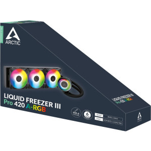 Cooler CPU ARCTIC AC Liquid Freezer III Pro 420 ARGB Black - PC Garage