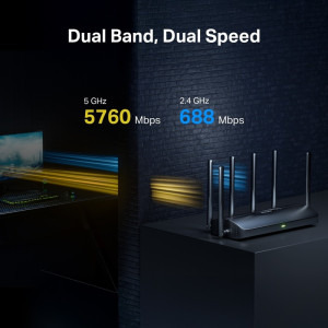 MERCUSYS 2.5Gigabit MR37BE Dual-Band WiFi 7