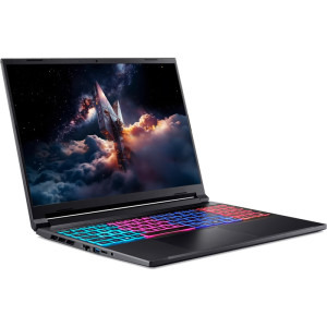 Acer Gaming 16'' Nitro V 16S AI ANV16S-41, WUXGA IPS 180Hz, Procesor AMD Ryzen™ 7 260 (16M Cache, up to 5.1 GHz), 32GB DDR5, 1TB SSD, GeForce RTX 5060 8GB, No OS, Obsidian Black