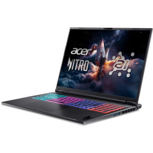 Acer Gaming 18'' Nitro 18 AI AN18-61, WQXGA IPS 165, Procesor AMD Ryzen™ Al 7 350 (16M Cache, up to 5.0 GHz), 32GB DDR5, 1TB + 1TB SSD, GeForce RTX 5070 8GB, No OS, Obsidian Black