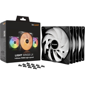 be quiet! Light Wings LX 140mm ARGB Three Fan Pack