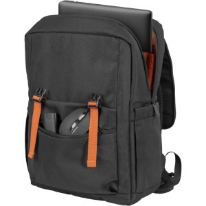 Natec Laptop Backpack Niala Ginger Black-Orange