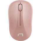 Mouse Natec Toucan Wireless Pink-White