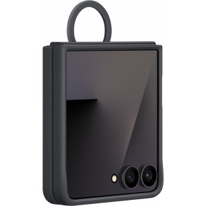 Samsung Protectie pentru spate Silicone Ring Black pentru Galaxy Z Flip7