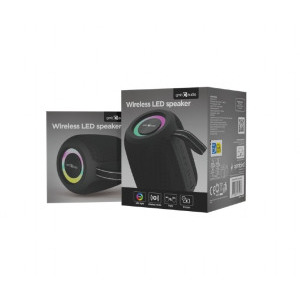 Gembird Boxa portabila TWS BT LED Black
