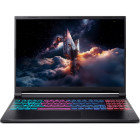 Laptop Acer Gaming 16'' Nitro V 16S AI ANV16S-41, WUXGA IPS 180Hz, Procesor AMD Ryzen™ 7 260 (16M Cache, up to 5.1 GHz), 16GB DDR5, 1TB SSD, GeForce RTX 5060 8GB, No OS, Obsidian Black