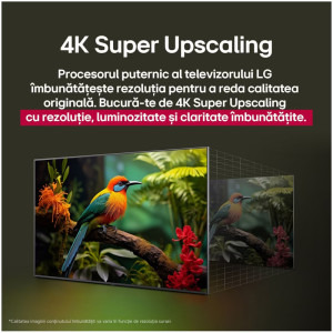 LG Smart TV 55QNED70A6A Seria QNED70 AI 139cm 4K UHD HDR