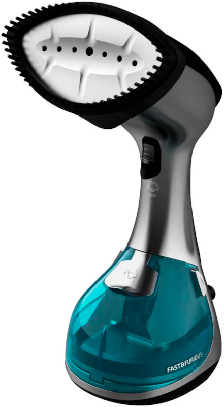 Cecotec Aparat de calcat vertical cu abur Fast & Furious 4050, 1960W, 35g/min, Argintiu/Albastru