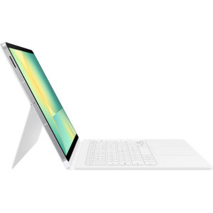 Samsung Book Cover Keyboard pentru Galaxy Tab S10 FE Plus, AI Key, White