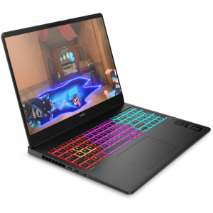 HP Gaming 16'' OMEN MAX 16-ak0002nn, WQXGA IPS 60-240Hz, Procesor AMD Ryzen™ AI 9 HX 375 (24M Cache, up to 5.1 GHz), 16GB DDR5, 1TB SSD, GeForce RTX 5080 16GB, Free DOS, Shadow Black