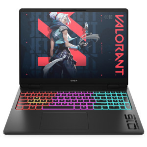 HP Gaming 16'' OMEN MAX 16-ak0083nn, 1920 x 1200 IPS 60-165Hz, Procesor AMD Ryzen™ AI 9 HX 375 (24M Cache, up to 5.1 GHz), 32GB DDR5, 1TB SSD, GeForce RTX 5060 8GB, Free DOS, Shadow Black