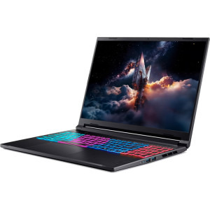 Acer Gaming 16'' Nitro V 16S AI ANV16S-41, WUXGA IPS 180Hz, Procesor AMD Ryzen™ 7 260 (16M Cache, up to 5.1 GHz), 16GB DDR5, 1TB SSD, GeForce RTX 5060 8GB, No OS, Obsidian Black