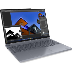 Lenovo 16'' ThinkBook 16p G6 ADR, WQXGA IPS 165Hz, Procesor AMD Ryzen™ 9 8940HX (64M Cache, up to 5.3 GHz), 32GB DDR5, 512GB SSD, GeForce RTX 5060 8GB, Win 11 Pro, Luna Grey