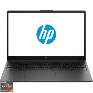 Laptop HP 15.6 255R G10, FHD, Procesor AMD Ryzen™ 5 7535U (16M Cache, up to 4.55 GHz), 16GB DDR5, 1TB SSD, AMD Radeon 660M, Free DOS, Dark Ash Silver