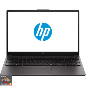 Laptop HP 15.6 255R G10, FHD, Procesor AMD Ryzen™ 7 7735U (16M Cache, up to 4.75 GHz), 16GB DDR5, 1TB SSD, AMD Radeon 680M, Free DOS, Dark Ash Silver