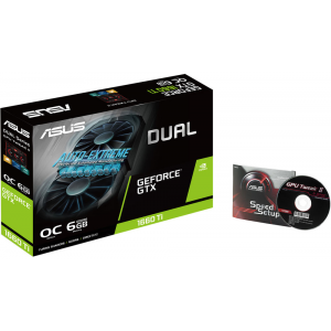 ASUS GeForce GTX 1660 Ti DUAL O6G 6GB GDDR6 192-bit