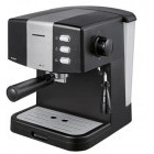 Espressor de cafea Heinner HEM-850BKSL, 850W, 15bar, 1.5L, Negru/Argintiu