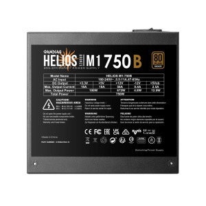 Gamdias Helios M1-750B, 80+ Bronze, 750W