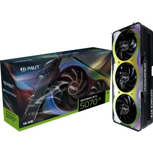 Placa video Palit GeForce RTX 5070 Ti GameRock 16GB GDDR7 256-bit
