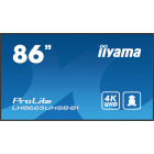 Monitor LED IIyama Smart ProLite LH8665UHSB-B1 86 inch UHD IPS 8 ms 60 Hz