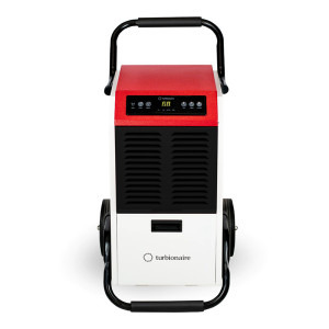 Turbionaire Dezumidificator profesional PRO 70N, Pana la 70 l/zi, Higrostat electronic, Afisare umiditate, Roti robuste pentru transport facil