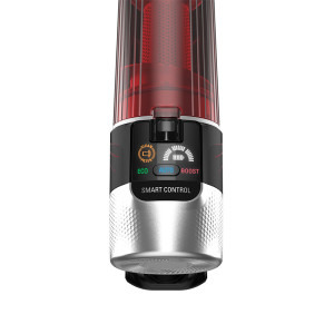 Rowenta vertical XForce Flex 9.60 Animal Care RH2078WO, 250W, Tub Flex, Smart Control Display, baza de incarcare, 0.4L, Rosu/ negru, Rosu-Negru