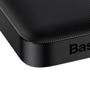 Baseus Bipow, 10000 mAh, PD 15W, 1x USB-C, 2x USB, Black