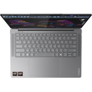 Lenovo 14.5'' Yoga Pro 7 14ASP9, 2.8K OLED 120Hz, Procesor AMD Ryzen™ AI 9 365 (24M Cache, up to 5.0 GHz), 32GB LPDDR5X, 1TB SSD, AMD Radeon 880M, Win 11 Pro, Luna Grey, 3Yr Onsite Premium Care