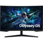 Monitor LED Samsung Gaming Odyssey G5 G55C LS32CG552EUXEN Curbat 32 inch QHD VA 1 ms 165 Hz HDR FreeSync