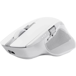Trust OZAA+ Multi-Device, silentios, compact, Bluetooth + 2.4GHz, 800-3200 DPI, White