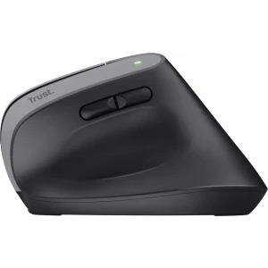 Trust Bayo+ Ergonomic, Silent click, Reincarcabil USB-C, Bluetooth + 2.4 GHz, Black