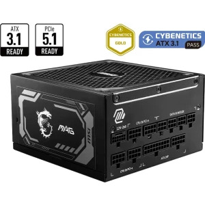 MSI MAG A1250GL PCIE5, 80+ Gold, 1250W