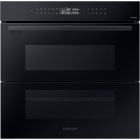 Cuptor incorporabil Samsung NV7B4345VAK/U2 Bespoke, Electric, 76 L, Autocuratare catalitica, Dual Cook Flex, Display, Air Sous Vide, Natural Steam, Clasa A+, Negru