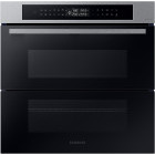 Cuptor incorporabil Samsung NV7B4345VAS/U2 Bespoke, Electric, 76 L, Autocuratare catalitica, Dual Cook Flex, Display, Air Sous Vide, Natural Steam, Clasa A+, Inox
