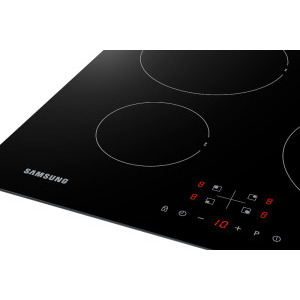 Samsung NZ64F3NM1AB/UR, Inductie, 4 zone de gatit, Power Boost, Indicator caldura reziduala, Control tactil, 60 cm, Negru