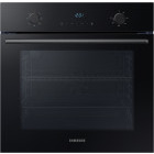 Cuptor incorporabil Samsung NV68A1140BK/OL, Electric, 68 L, Autocuratare catalitica, True Convection, Clasa A, Negru