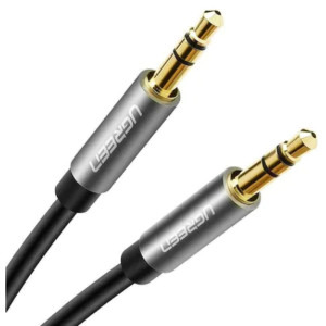 Ugreen AV119, Jack 3.5 mm Male - Jack 3.5 mm Male, 5m, negru-gri